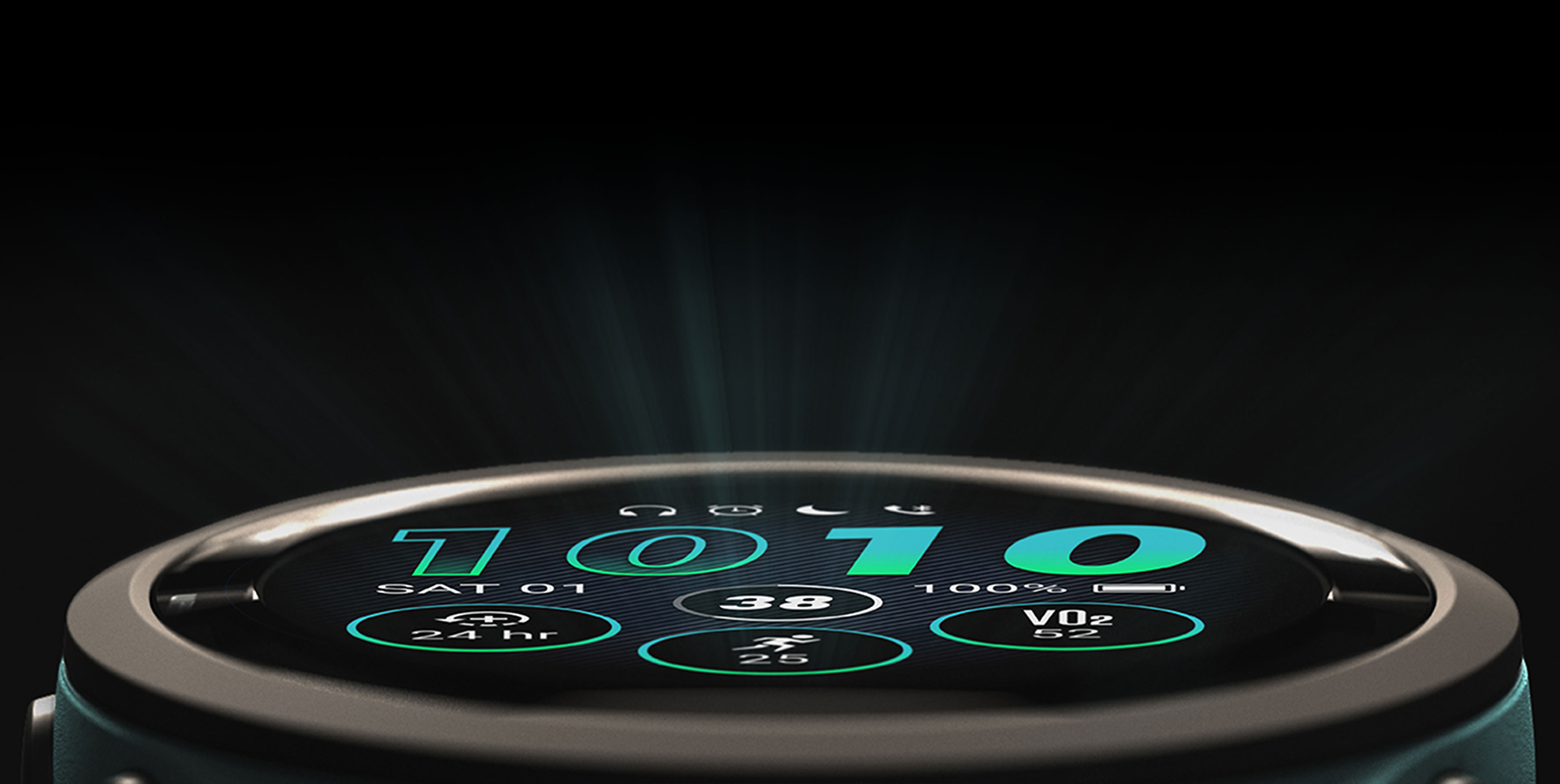 Умные часы Garmin Forerunner 265 черные с черно-серым ремешком